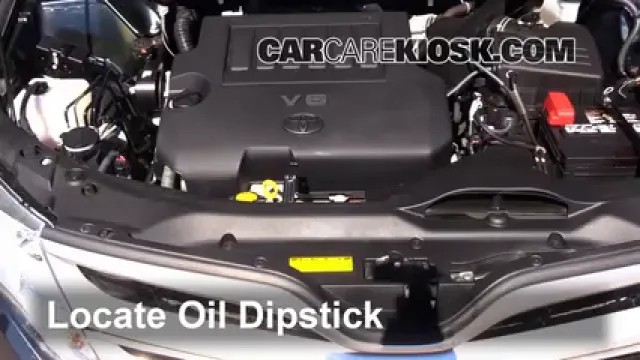 2014 Toyota Venza LE 3.5L V6 Aceite Controlar nivel de aceite